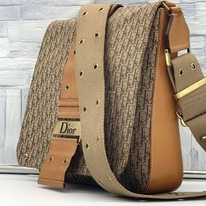 Dior Tan Monogram Messenger Bag